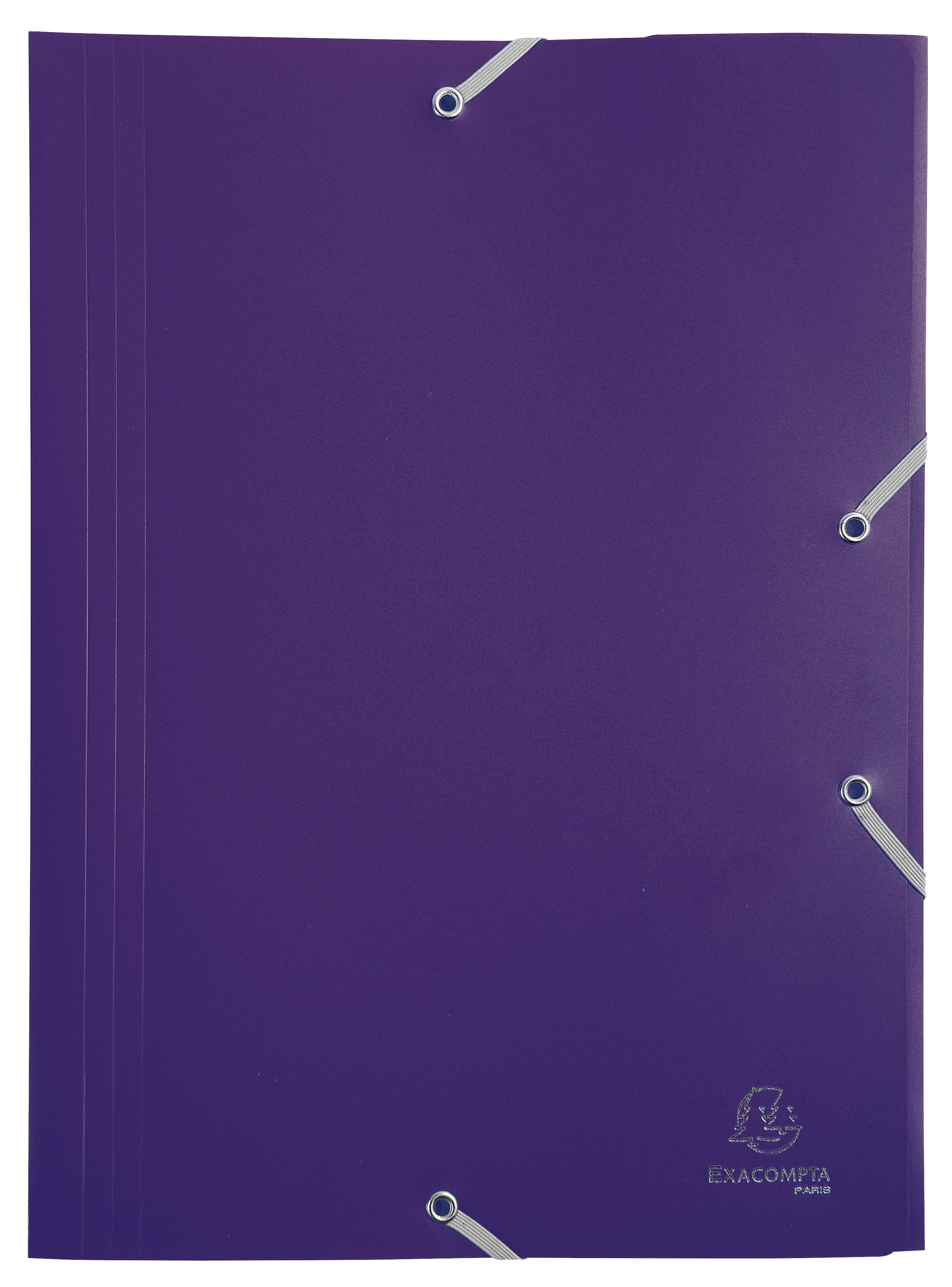 Chemise à élastique 3 rabats Polypropylène 4/10e Opaque Eco - A4 Chemise plastique polypropylène pour petit budget.