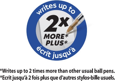 BIC Cristal Original Stylos-Bille Pointe Moyenne (1,00 mm) avec Capuchons et Embouts Assortis - Couleurs d’Encre Assorties, Lot de 10