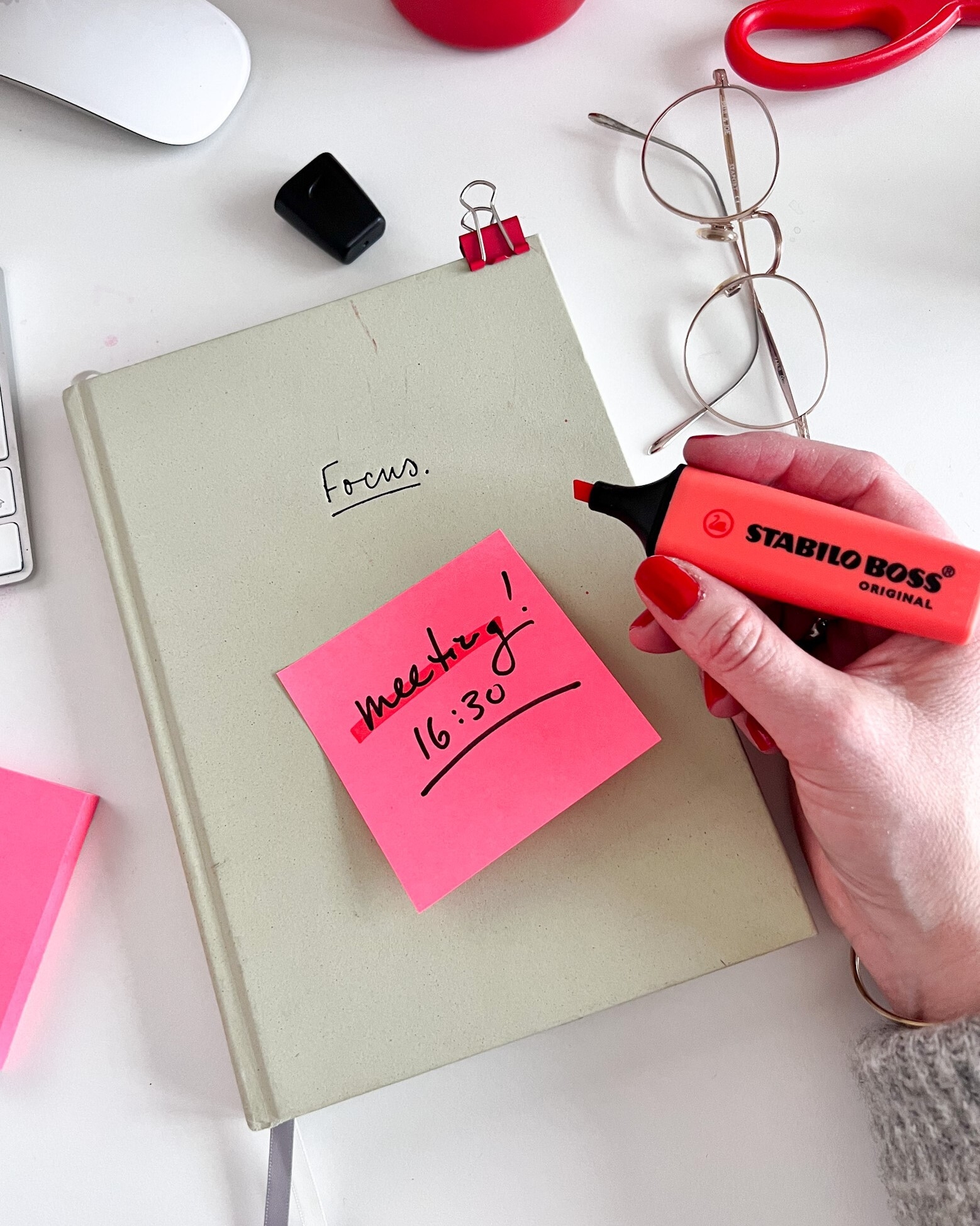 Pot de 6 surligneurs STABILO BOSS ORIGINAL