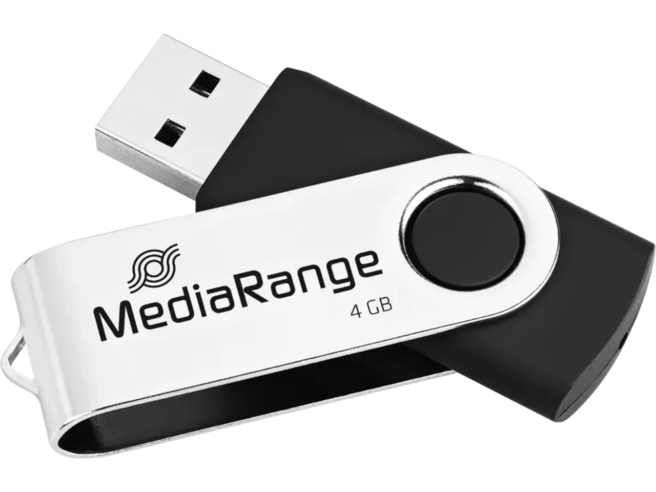 MEDIARANGE Clé USB 2.0 4GB capuchon pivotant