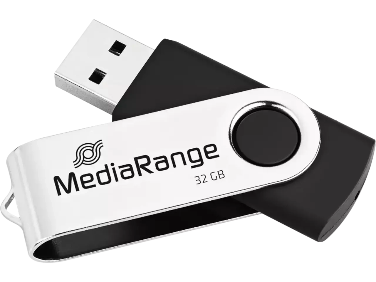 MEDIARANGE Clé USB 2.0 32GB capuchon pivotant