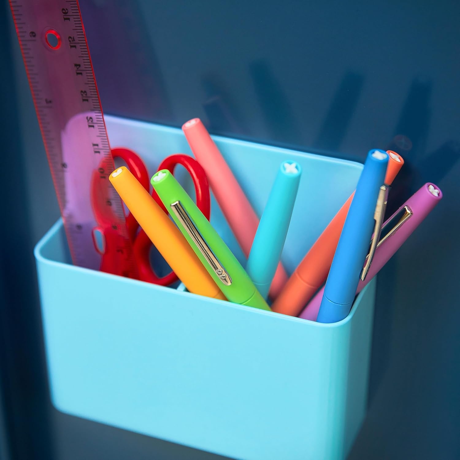 PAPERMATE Blister de 6 stylos feutres Flair Candy Pop. Framboise, (Fraise, Caramel, Vert, Bleu, Raisin)