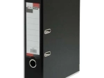 Classeur à levier en polypropylène intérieur/extérieur. Dos 8 cm. Format A4. Coloris Noir