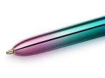 BIC 4 Couleurs Gradient Stylos-Bille Rétractables Pointe Moyenne (1,0 mm) - Couleurs Assorties, Pack de 3