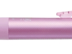 PILOT Stylo Roller FriXion Ball 4 Couleurs (noir, bleu, rouge, vert) - Roller encre gel - Pointe Fine 0,5mm- Corps rose irise